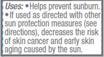 Indications Usage Section Z24 Spf 30 Sun Stick (Indications Usage Z24 Otc Sun Stick)